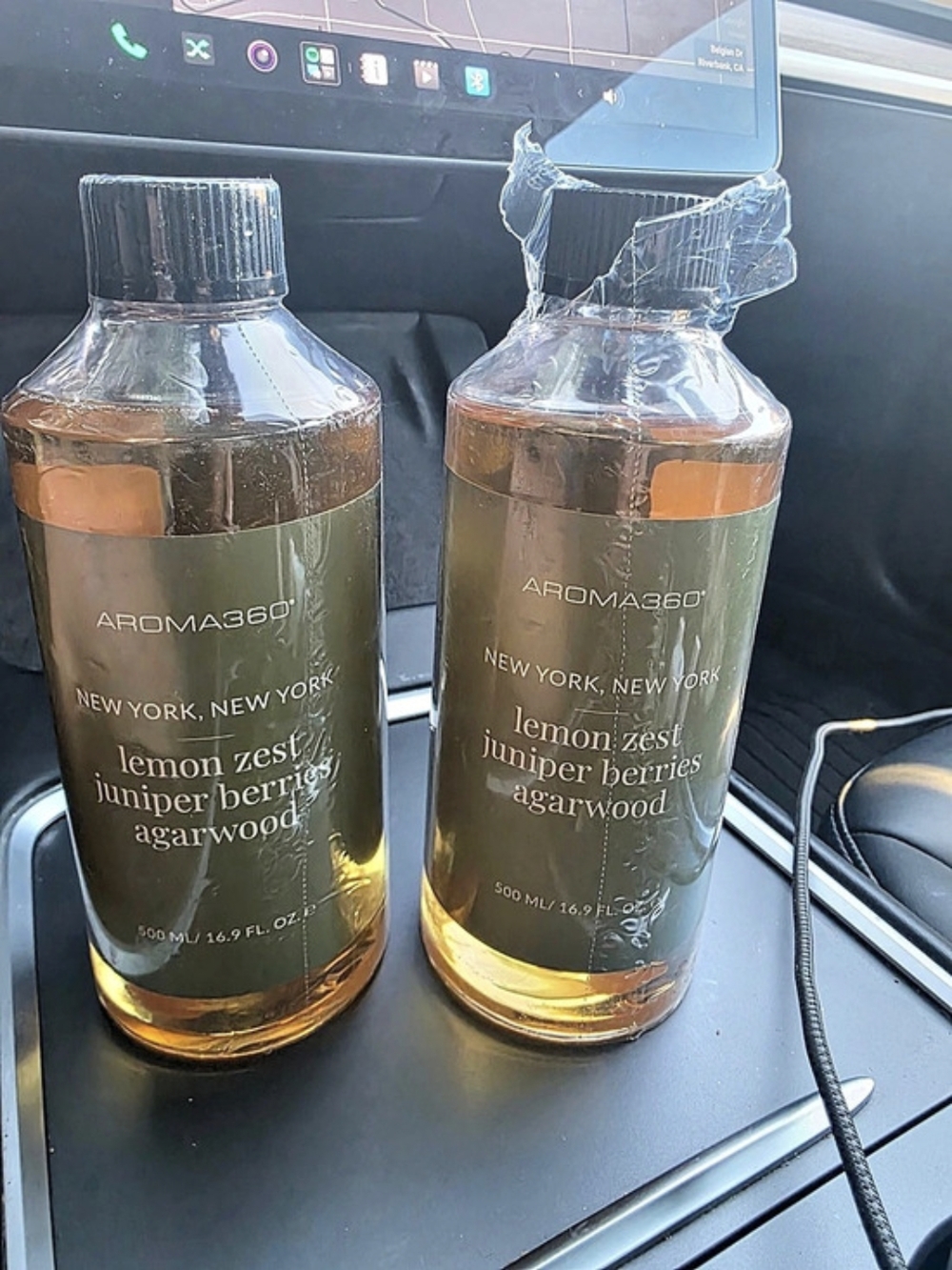 Aroma360 Lemon Zest Juniper Berries Agarwood 500 ML Sealed Bottles